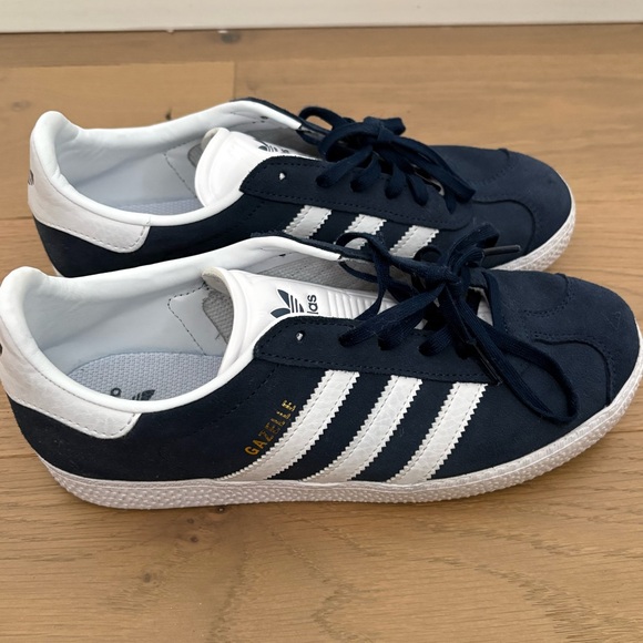 Adidas Gazelles Navy blue and white - Picture 2 of 3